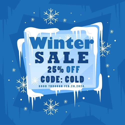 Winter Sale 2024 Code: COLD