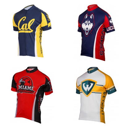 An Exceptional Collection of Cycling Jerseys and Cycling Gear